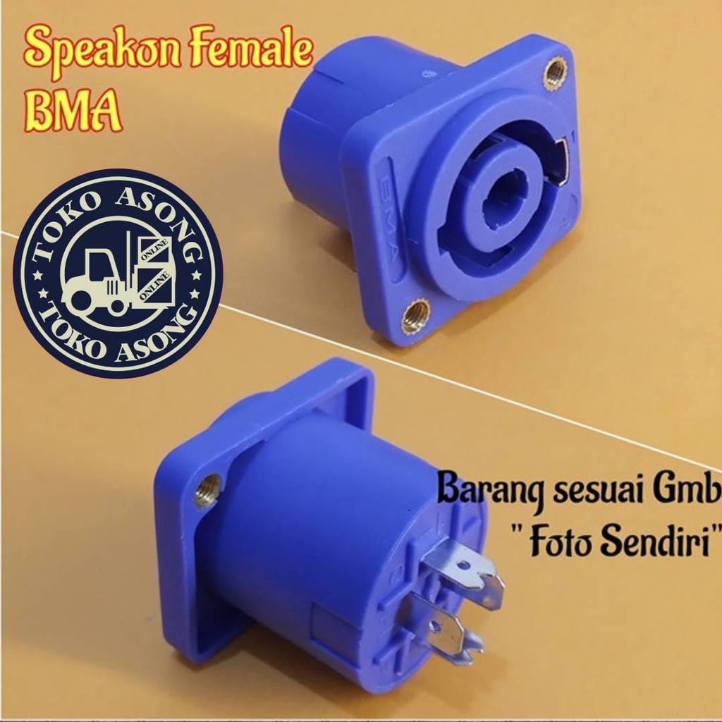 Jack Speakon spikon Spekon BMA Female JACK SPEAKON