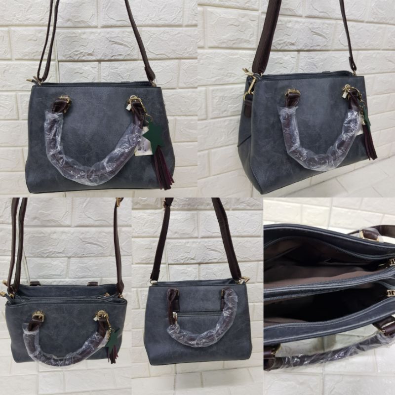 SALE  TAS SLEMPANG KULIT KOUI 2IN1 8926/3229-2