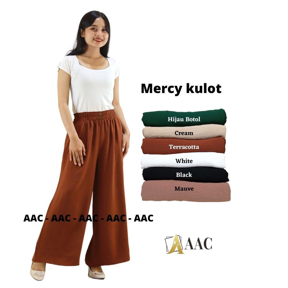 Celana Kulot Wanita highwaist Mercy Kulot