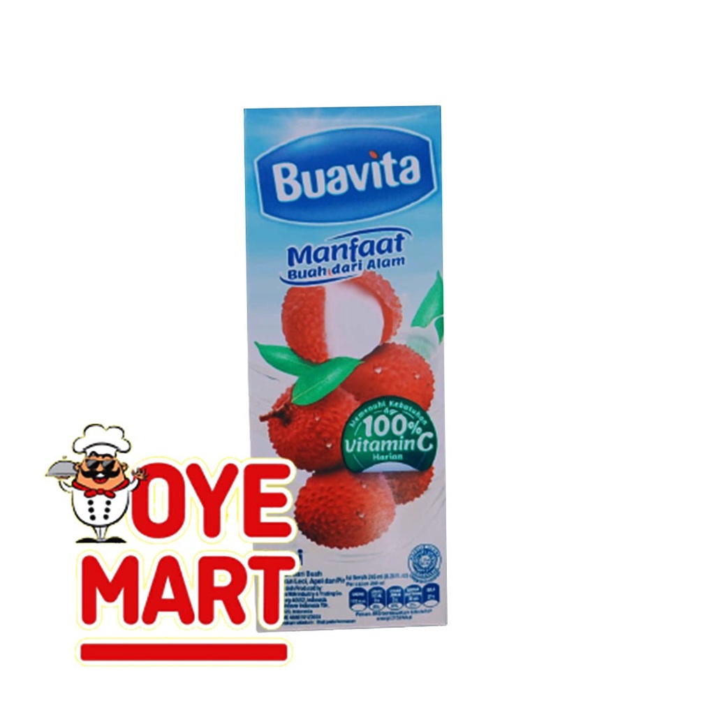 BUAVITA LYCHEE 250ML