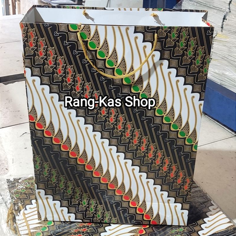 

Paper bag Batik JUMBO GNT Duplek Glossy Laminating doff