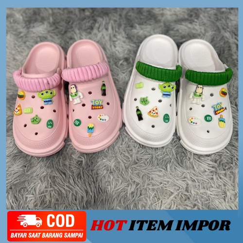 MB-SW13 Sandal Baim Wanita EVA Motif Toy Story Impor COD Termurah