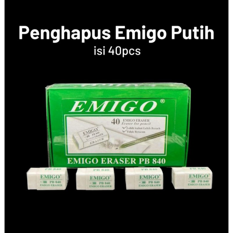 

Penghapus / setip isi 40pcs warna putih Termurahhh!!!