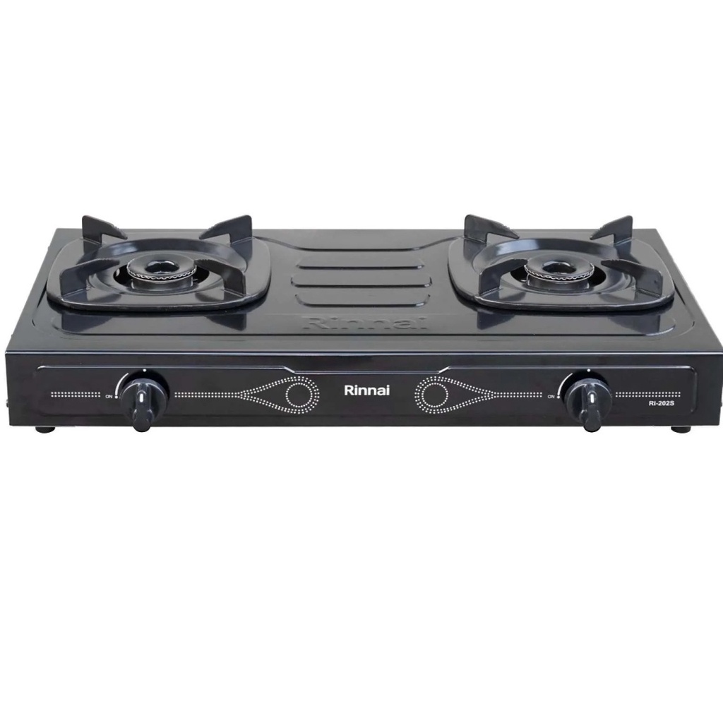 Rinnai Kompor Gas 2 Tungku RI 202 S / Kompor Rinnai 100% ORI