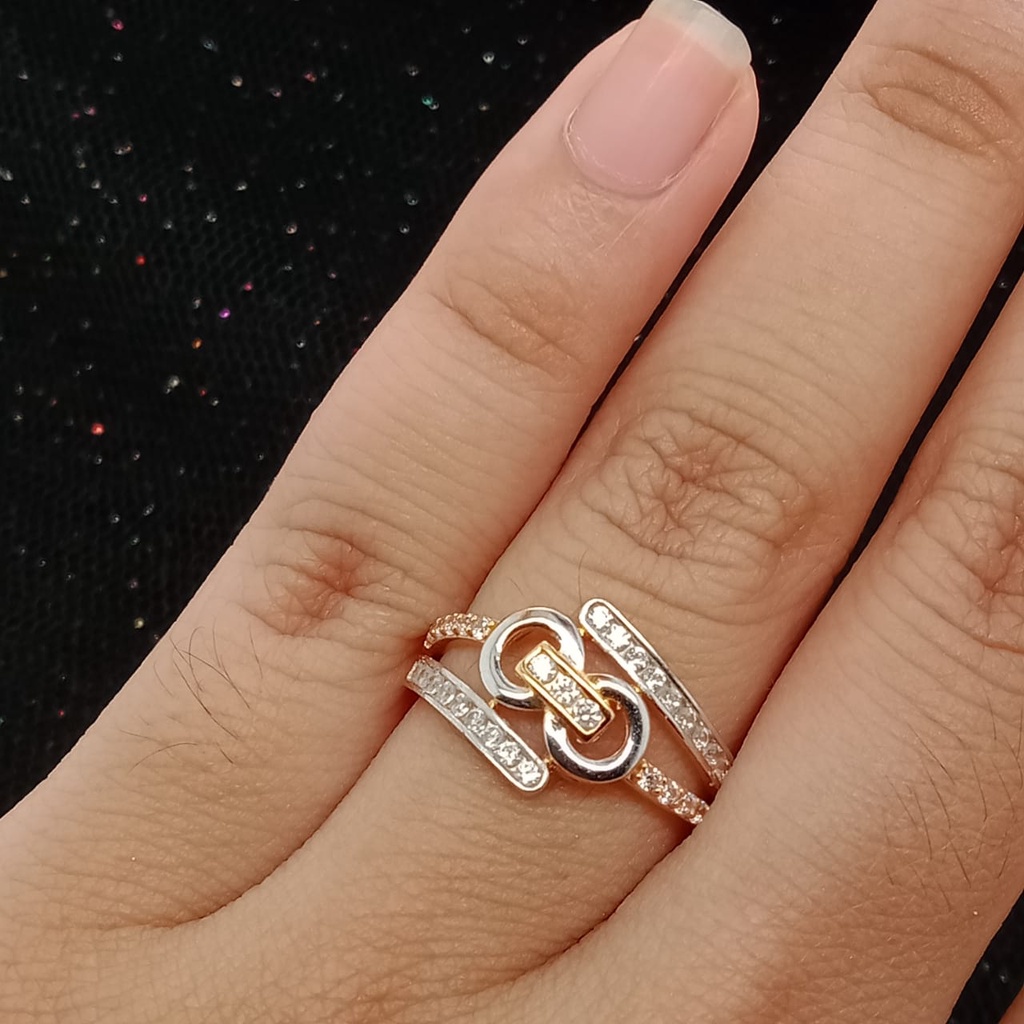 Cincin emas 17K - 2.15 gr kadar 750 - 3751