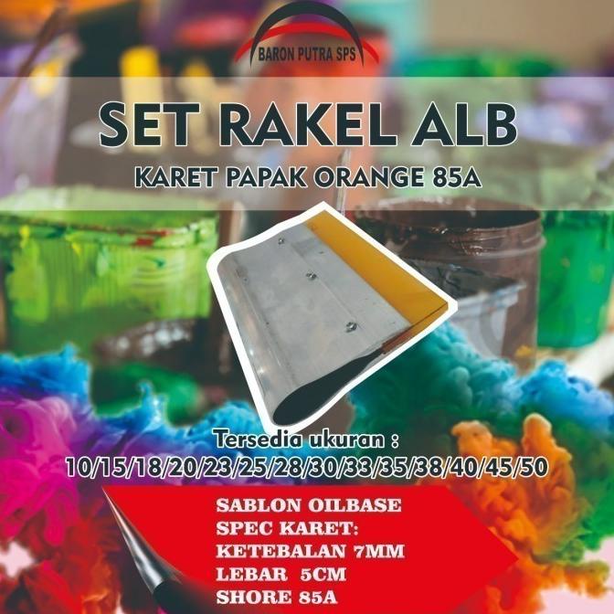 

/////] SET RAKEL ALB KARET PAPAK ORANGE 85A 35 CM