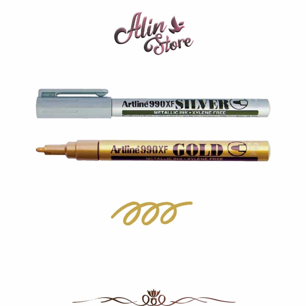 

Spidol Permanen Metallic Marker EK-990 Artline