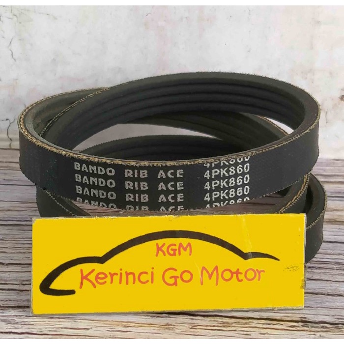 BANDO VAN BELT 4PK 860 RIB BELT TALI KIPAS 4PK-860 FAN BELT ALUR