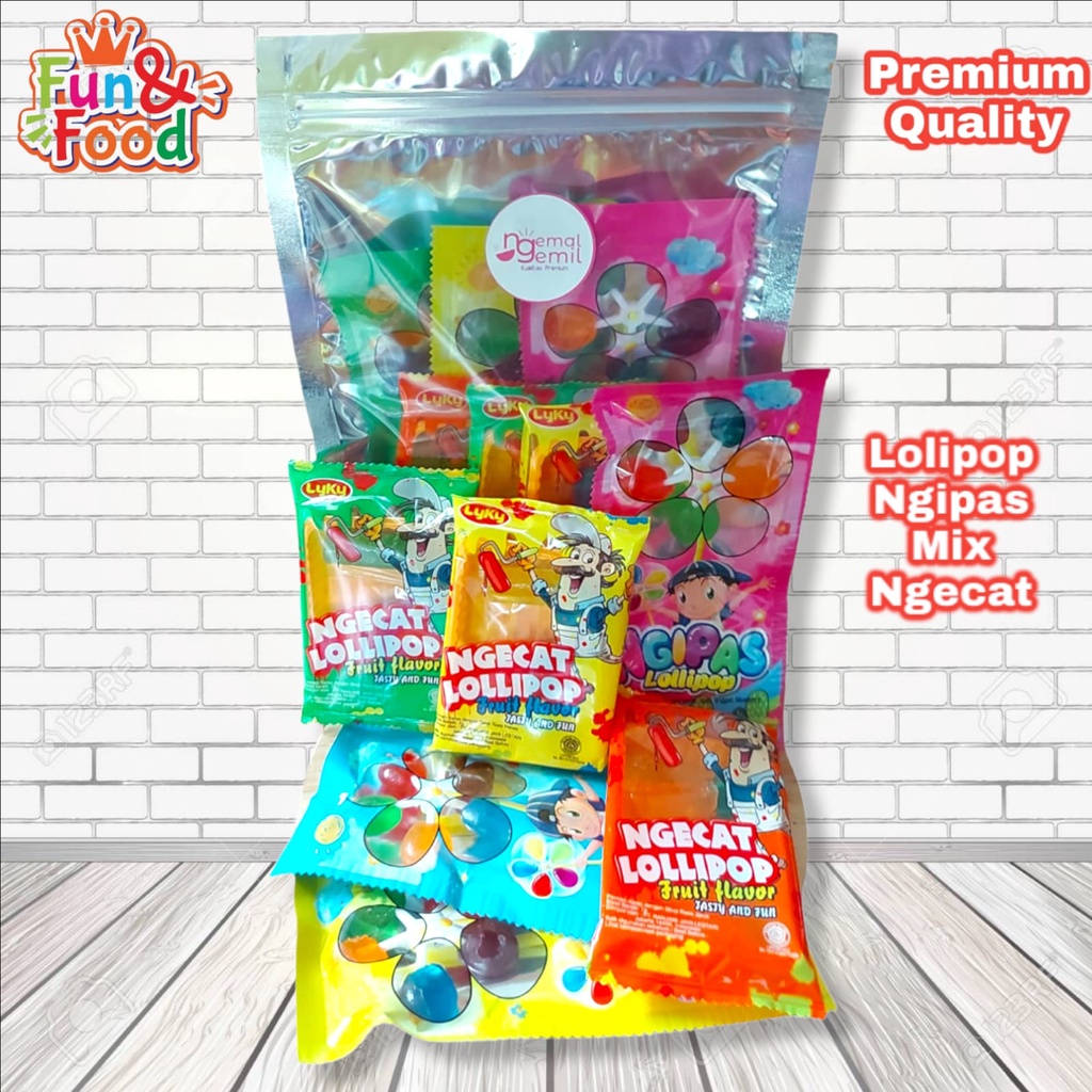 

Lolipop Ngipas Mix Lolipop Ngecat Aneka Rasa Buah Kualitas Premium