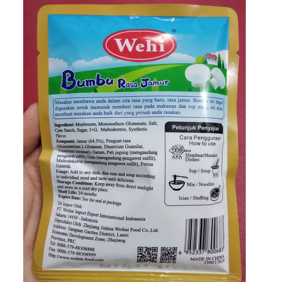 

Best Produk.. Kaldu Jamur Halal Mo Gu Jing Wehi Kaldu Jamur Vegan 400 Gram 44