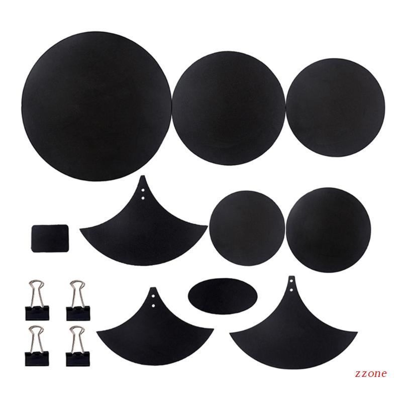 Zzz 14pcs Pad Mute Drum Dengan 4 Klip Binder Tanpa Bau Untuk Hadiah