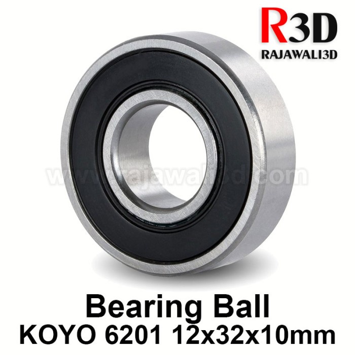 Ball Bearing KOYO 6201RS 6201 Rs 12x32x10mm OD 32mm ID 12mm