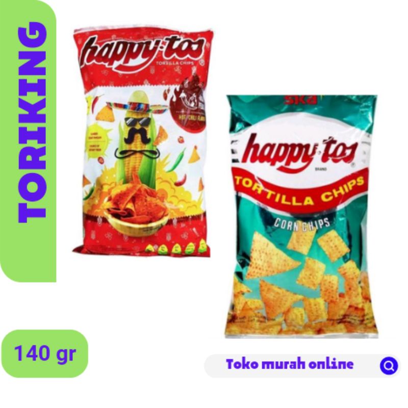 

HAPPY TOS TORTILLA CHIPS 140gr