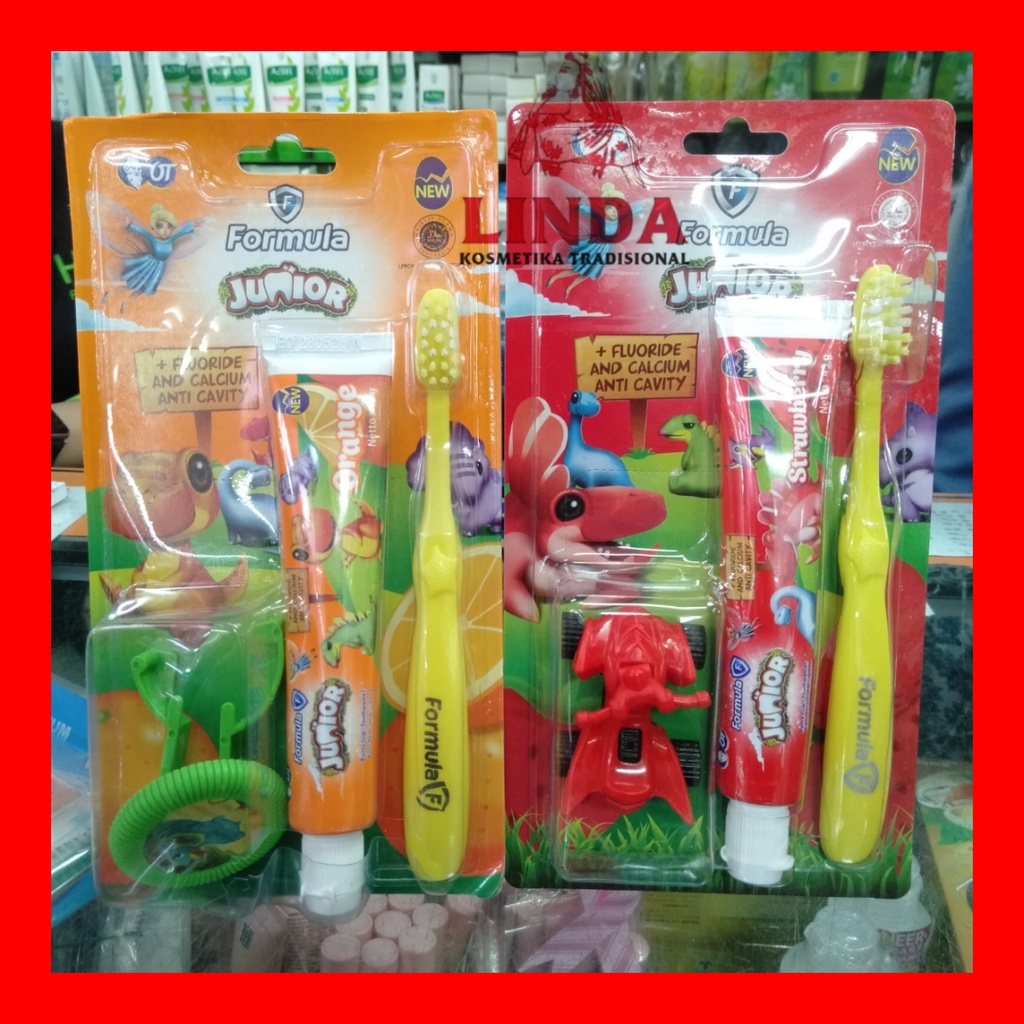 FORMULA JUNIOR SPECIAL PACK (Free Mainan)/ SIKAT GIGI ANAK FORMULA