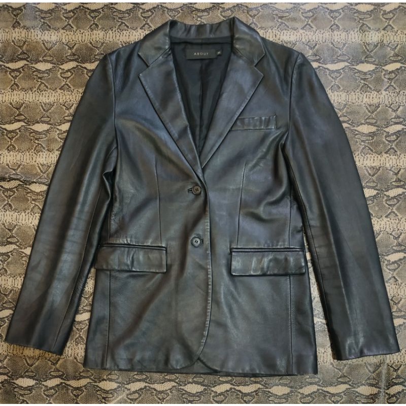 Leather Jaket/Jas kulit asli domba