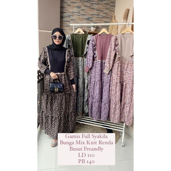 GAMISS // GAMIS SYAKILA // GAMIS MURAH // GAMIS WANITA // FASHION WANITA // DRESS WANITA // GAMIS TR