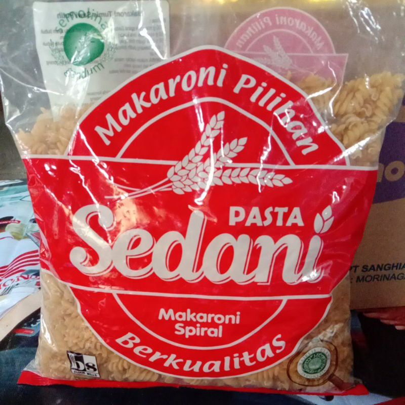 

Makaroni spiral Sedani 1kg