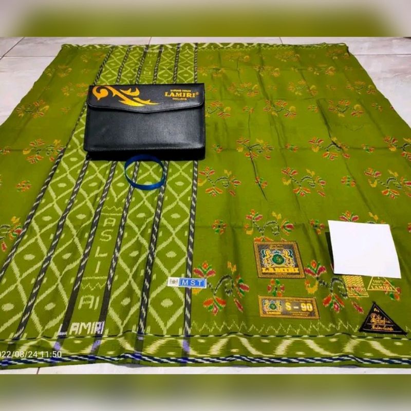 [BAYAR DITEMPAT] SARUNG SUTRA LAMIRI 100% ASLI A1