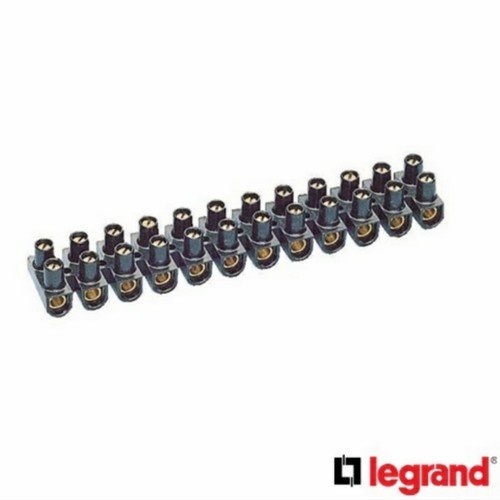 LEGRAND Terminal Krustin 25 mm - Terminal Strip Hitam