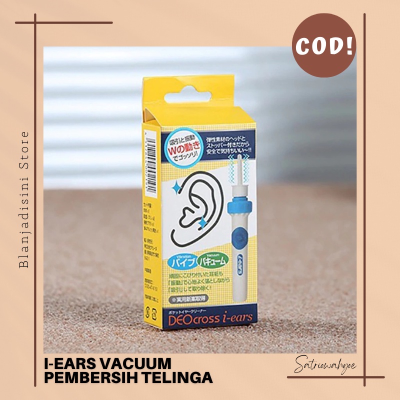 Vacuum Korek Kuping I Ears Pembersih Telinga Elektrik - Vacuum Pembersih Telinga