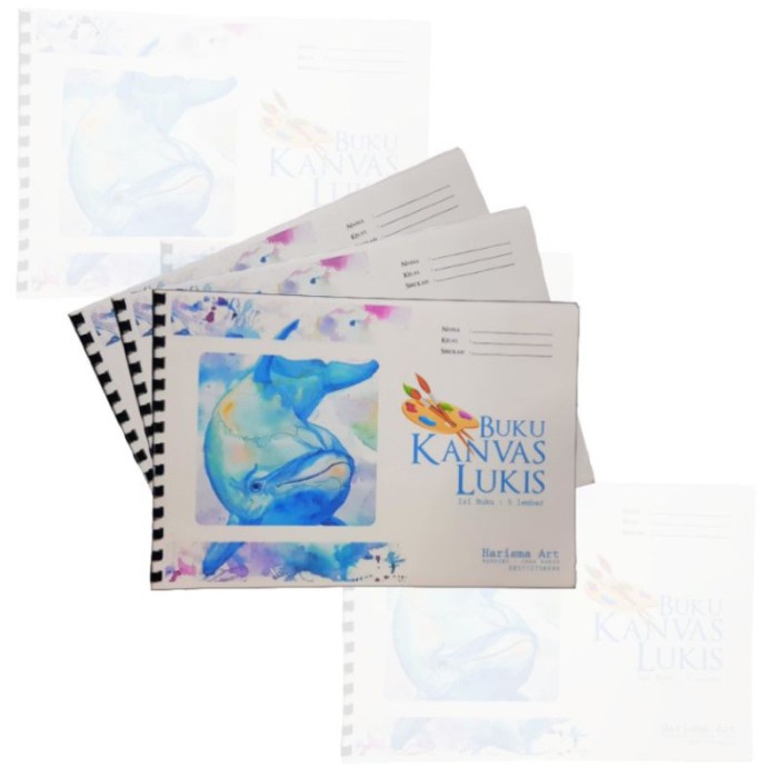 

Buku Kanvas Lukis / Buku Gambar Canvas