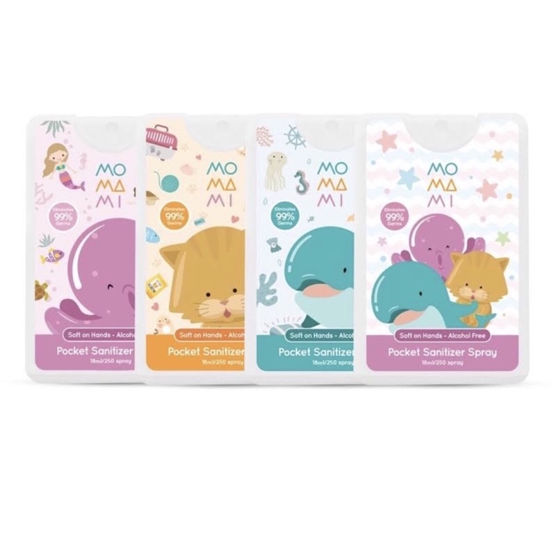 momami pocket sanitizer spray