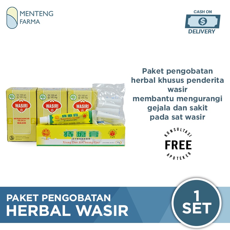 Paket Pengobatan Herbal Wasir