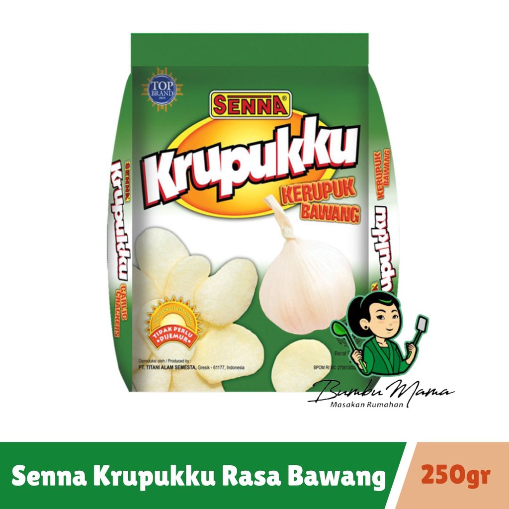 

Bahan Mentah / Kerupuk Senna Bawang 250gr