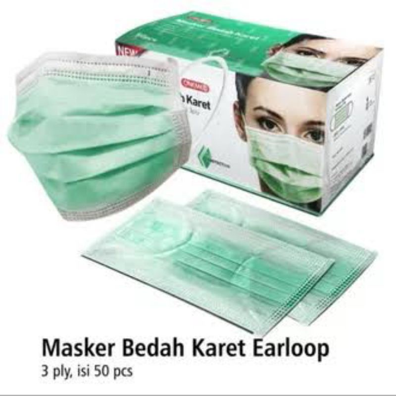 Masker bedah karet Onemed