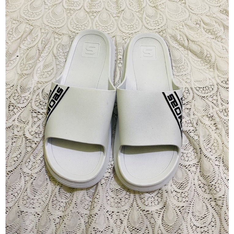 Sandal selop pria sandal karet jelly