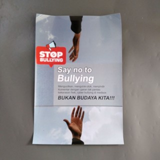 Jual Paket Poster Stop Bullying - Poster Stop Bullying Pada Anak ...