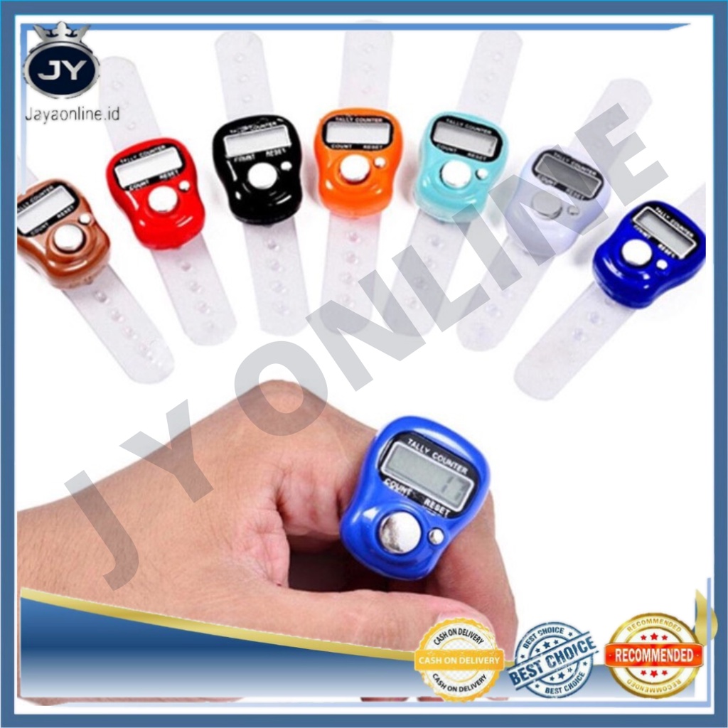 JY Tasbih Digital Mini Led Tally Counter Alat Hitung Tasbeh Digital Finger Counter Import Murah