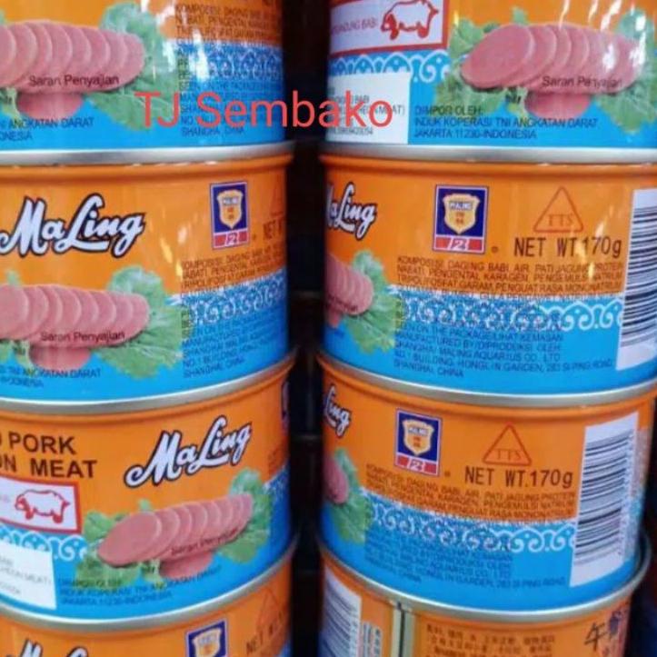 

limited STOCK!MALING PORK KALENG BESAR 397GRAM / HAM DAGING BABI|KD2