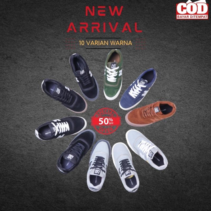 SEPATU PRIA SKATEBOARDING SNEAKERS CASUAL KETS SPORT PREMIUM IMPORT BNIB