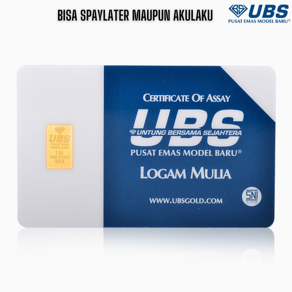 LM UBS 1 gr baru bisa spayleter