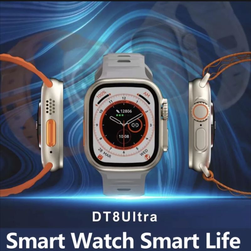 DT NO 1 DT8 ULTRA SMARTWATCH 2.0 INCHI ALWAYS ON DISPLAY ORIGINAL