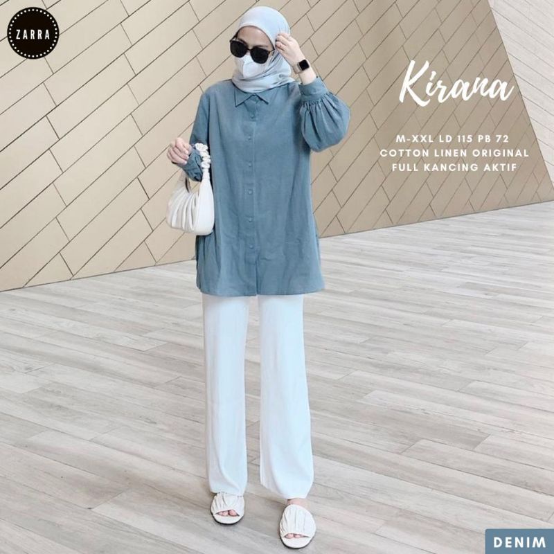 (BISA COD)KIRANA BLOUSE TERBARU