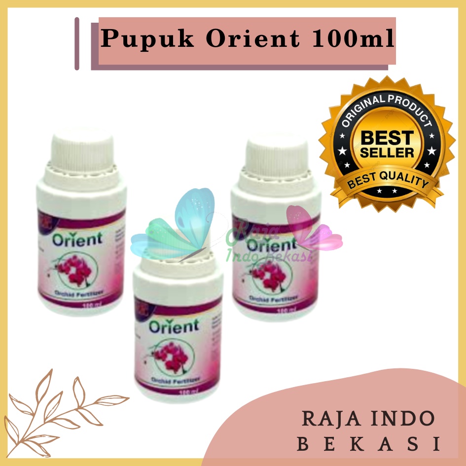 Pupuk Organik Cair Orient 100 ml Pupuk Untuk Tanaman Anggrek Pupuk Anggrek Cepat Berbunga Agar Subur Pertumbuhan B1 Gaviota Dekastar Bantal Bulan Pupuk Organik Cair Buah Media Tanam Sayuran Cabe Padat-Orient Orchid Fertilizer Pupuk Bunga Anggrek 100 ml