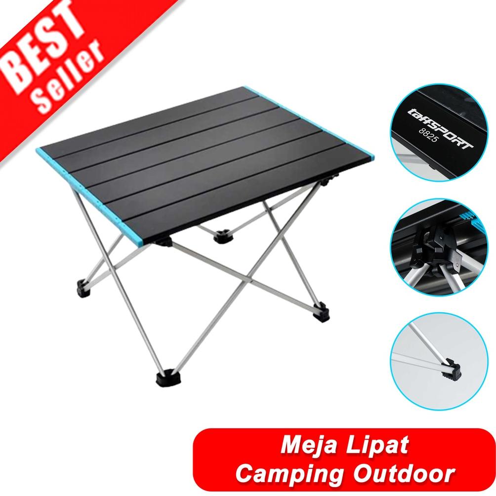 TAFFSPORT MEJA LIPAT OUTDOOR ALUMUNIUM MEJA LIPAT CAMPING MEJA LIPAT PORTABLE OUTDOOR MEJA LIPAT PIK