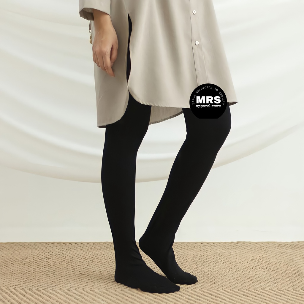 Celana Legging Wudhu Basic Polos Muslimah Bahan Spandek Rayon Premium