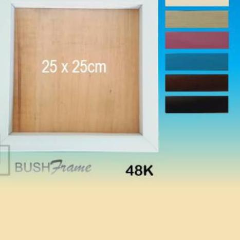 Bingkai Pigura 3D Minimalis 25x25 30x30 pigura mahar kotak minimalis murah pigura scrapbook