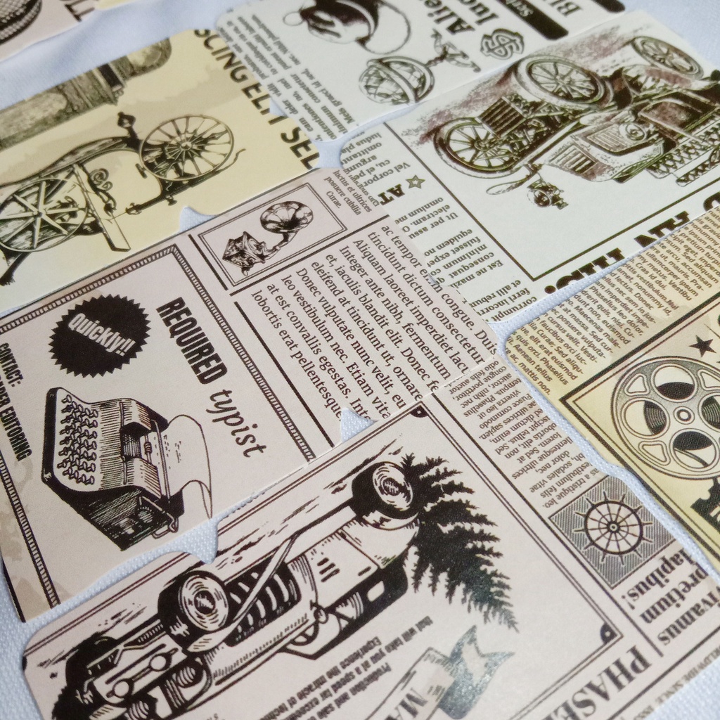 

STICKER VINTAGE TIME TRAVEL | STIKER SCRAPBOOK | STIKER AESTHETIC