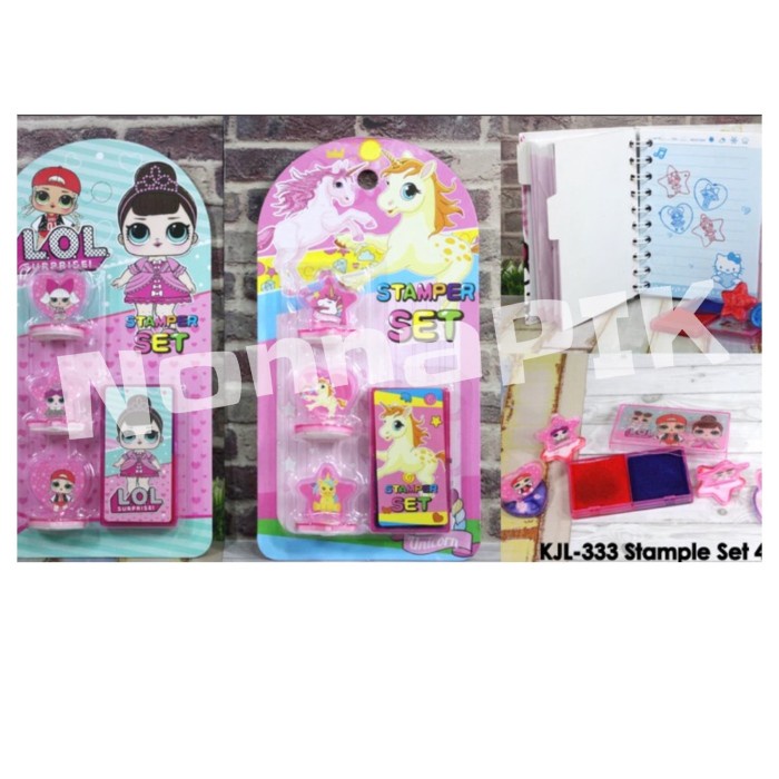 

Sale Stempel Set Karakter Lol Atau Unicorn Terbatas