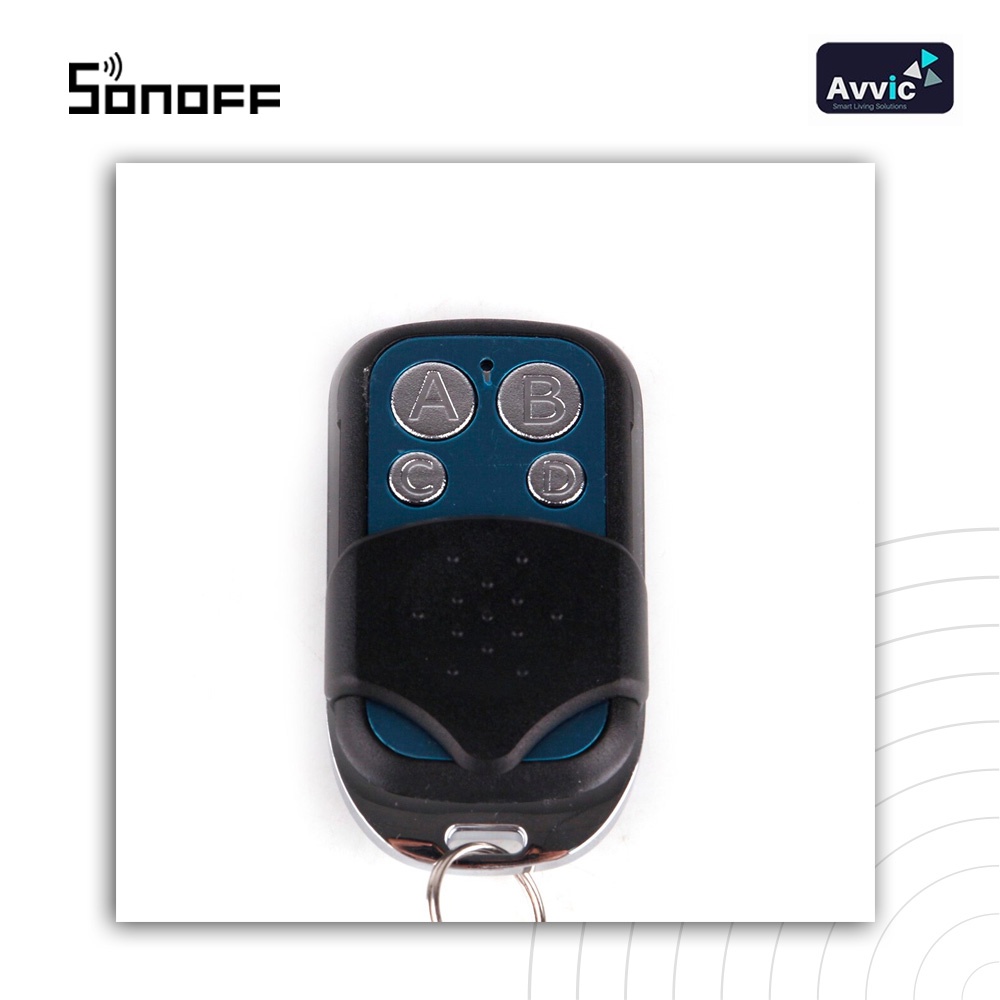 Sonoff 4Key433 Remote Control Remote Controller Kustom Serbaguna RF433