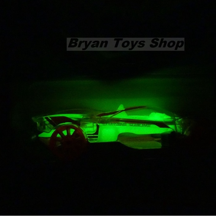 Hot Wheels Turbine Sublime Orange - Glow In The Dark