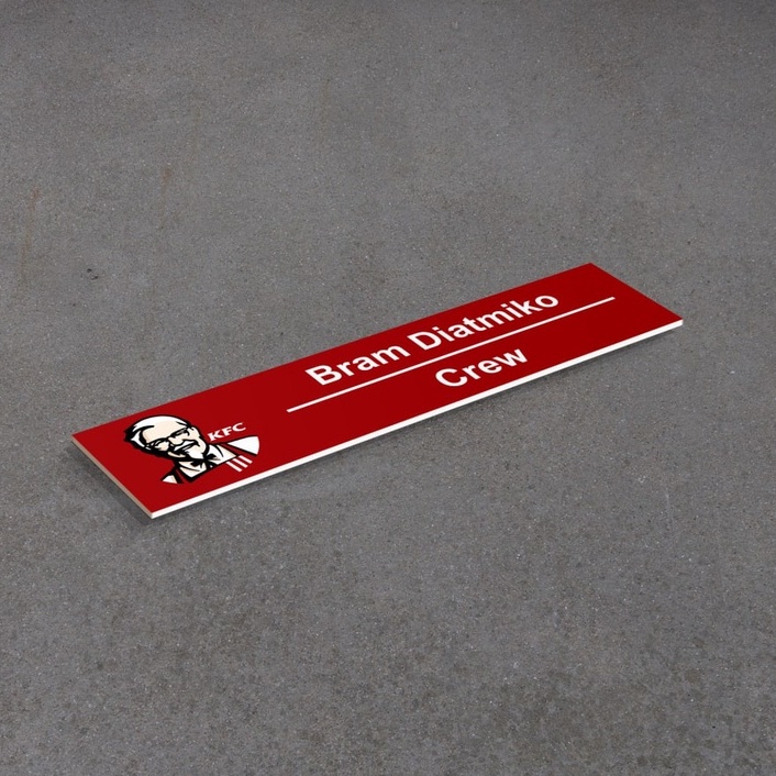 

Name Tag Full Akrilik
