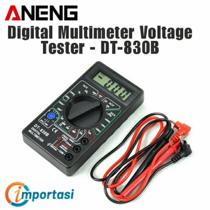 [COD] Aneng Multimeter Digital Avometer Multitester Voltage Tester / Perlengkapan Rumah Tangga Murah