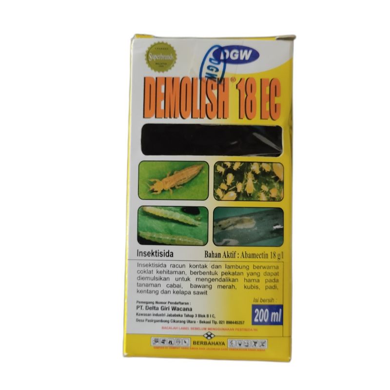 DEMOLISH® 18EC (200ml) *GRATIS KAOS DEMOLISH