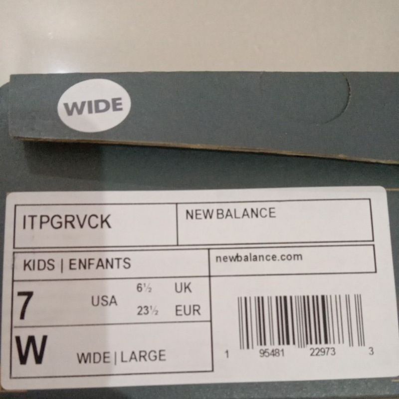 sepatu New Balance ITPGRVCK
