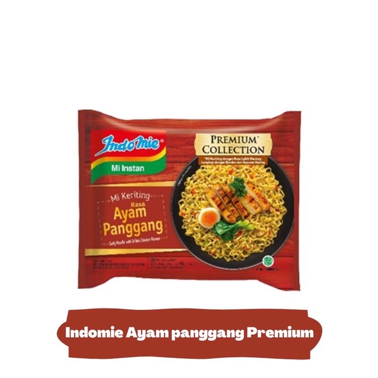 

INDOMIE PREMIUM COLLECTION MI KERITING AYAM PANGGANG 90gr